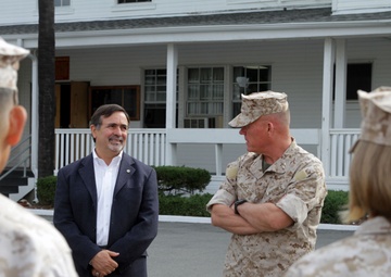 Former master gunnery sergeant retires as facility manager