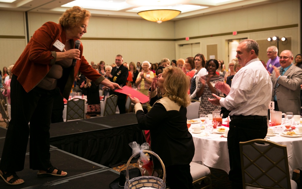 Active duty women, wives honored at Heart to Heart luncheon