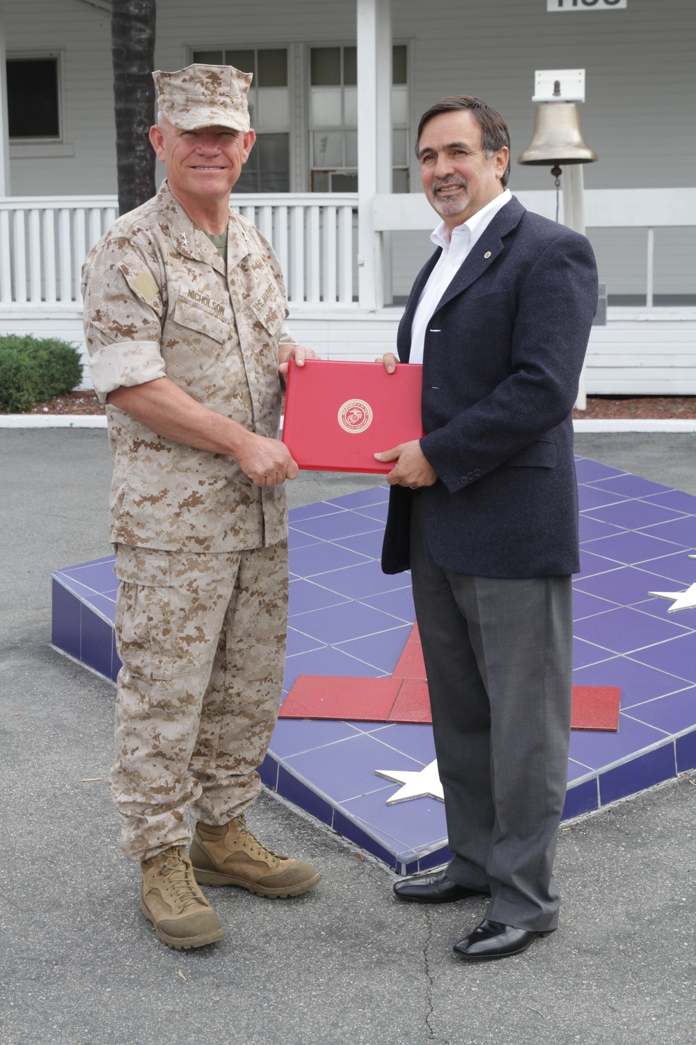 Former master gunnery sergeant retires as facility manager