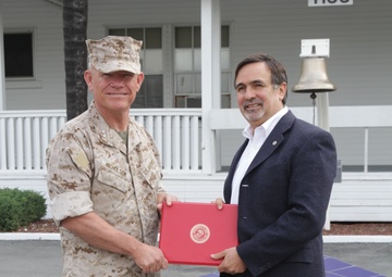 Former master gunnery sergeant retires as facility manager