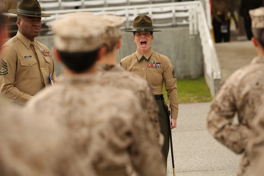 Photo Gallery: Marine recruits pass test of discipline, teamwork on Parris Island