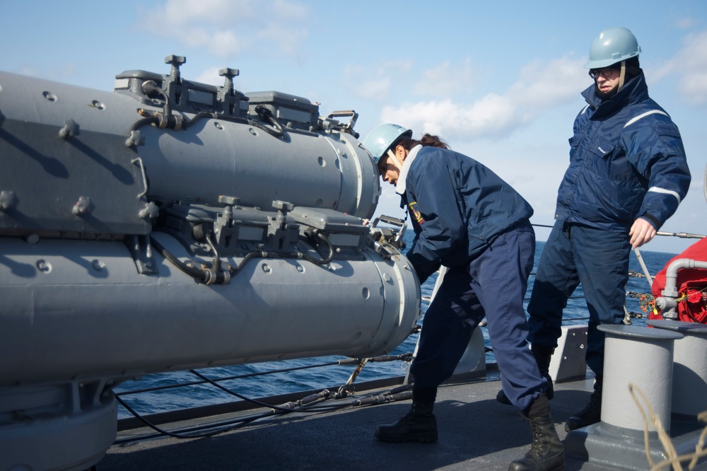 USS Curtis Wilbur operations