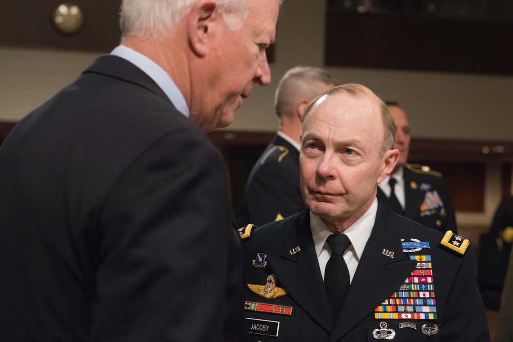 Gen. Kelly, Gen. Jacoby testify before the Senate Armed Services Committee