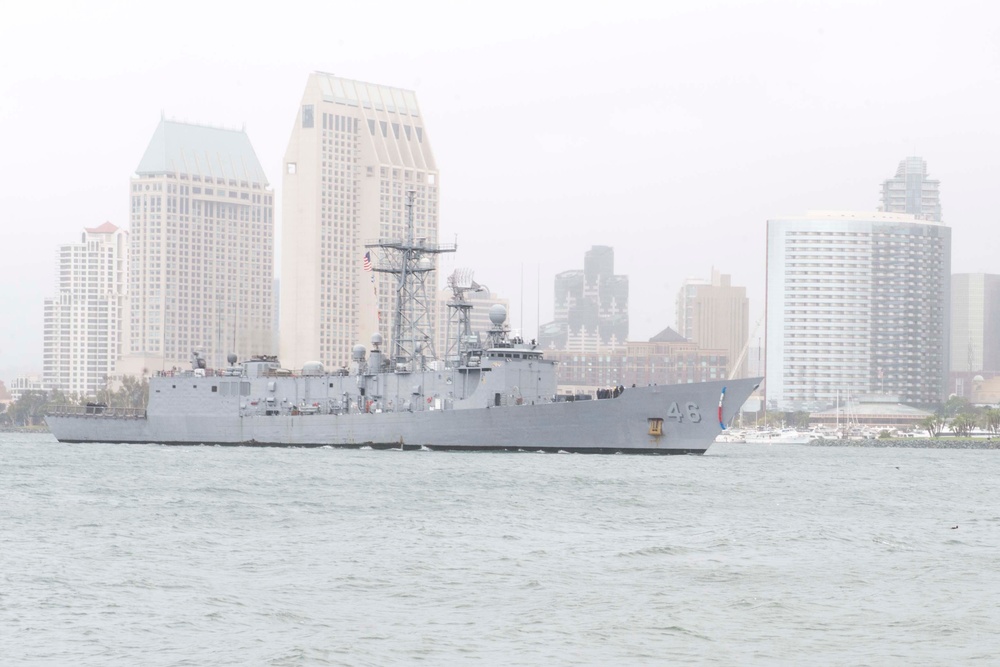 USS Rentz operations