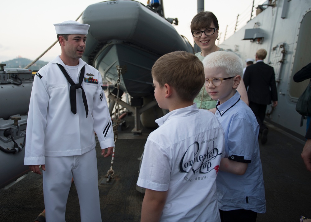 USS Bulkeley operations