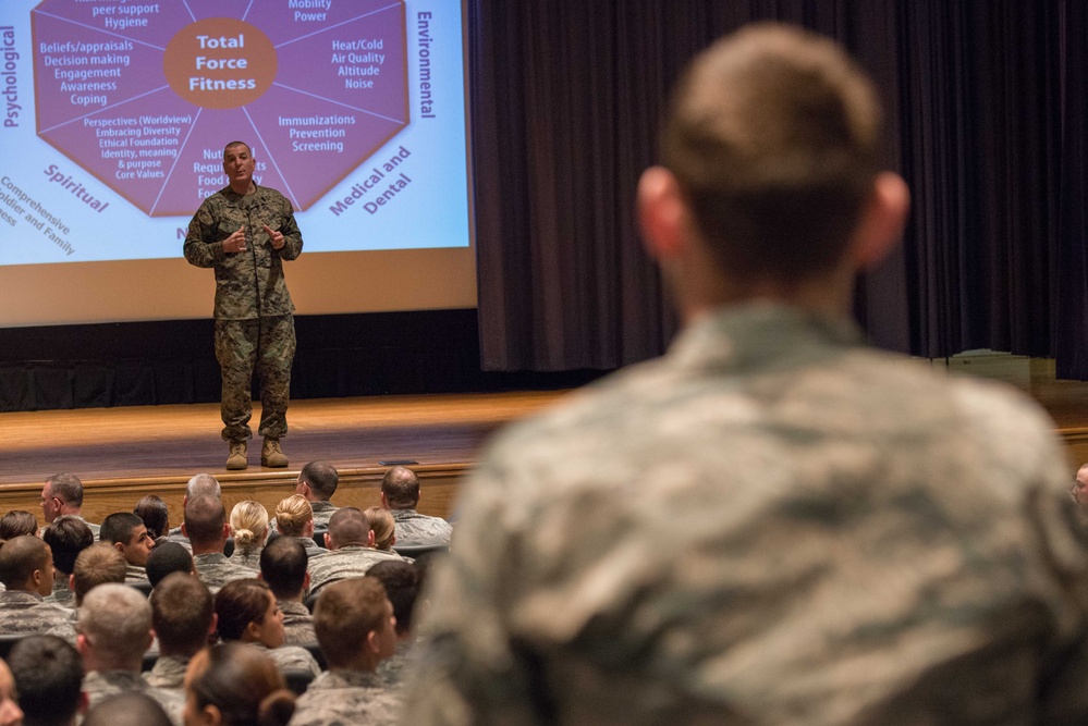 SEAC tours Air Combat Command