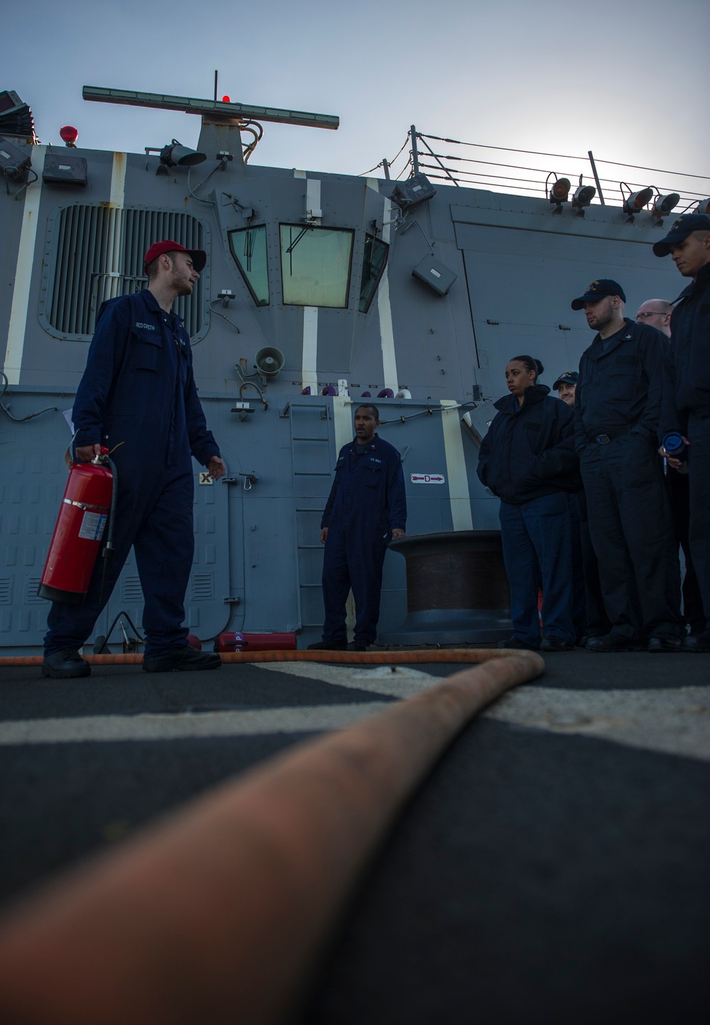 USS Roosevelt safety stand down
