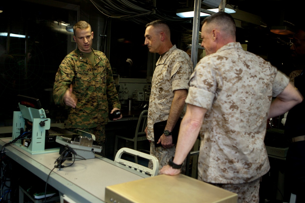 2nd Marine Division Commanding General Call for fire