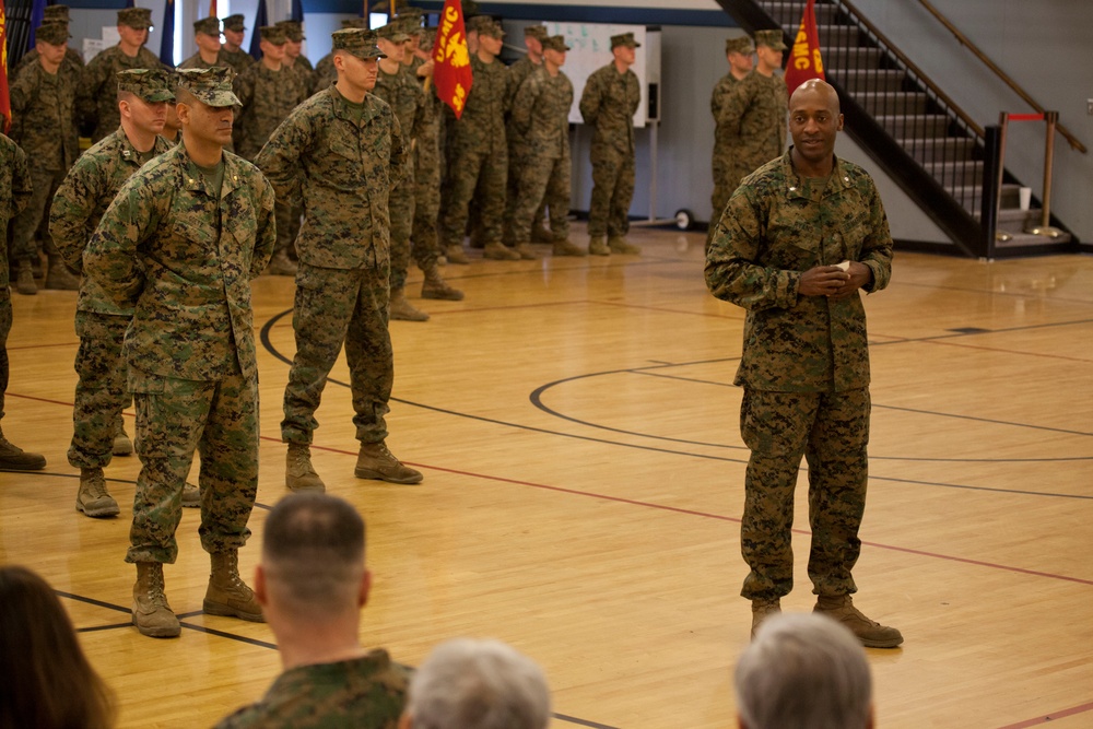 3rd Battalion, 6th Marine Regiment Change of Command Ceremony