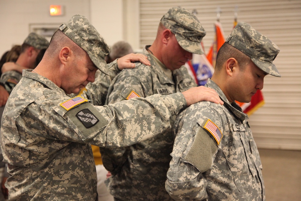 335th Signal Command (Theater) Detachment 34 deployment ceremony