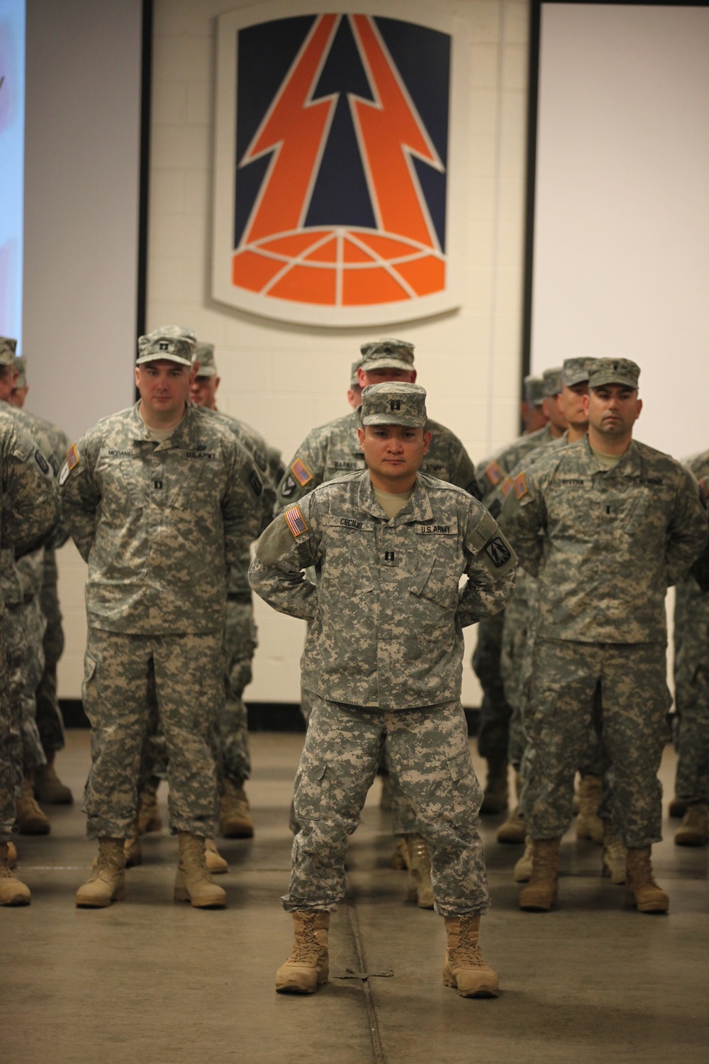 335th Signal Command (Theater) Detachment 34 deployment ceremony