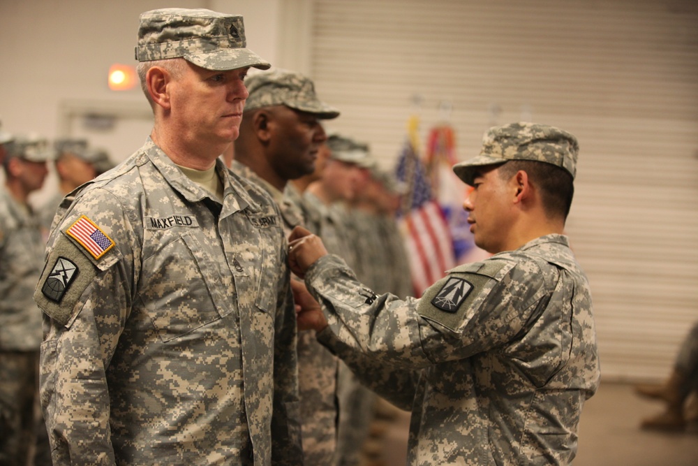 335th Signal Command (Theater) Detachment 34 deployment ceremony