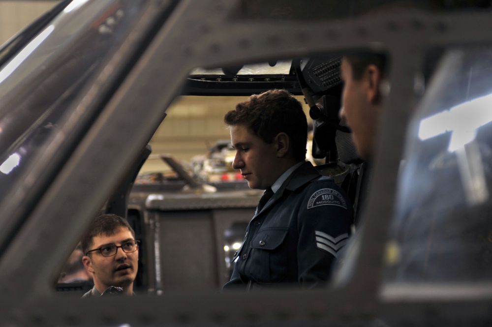 JBLE hosts Canadian Air Cadets, strengthens international bonds