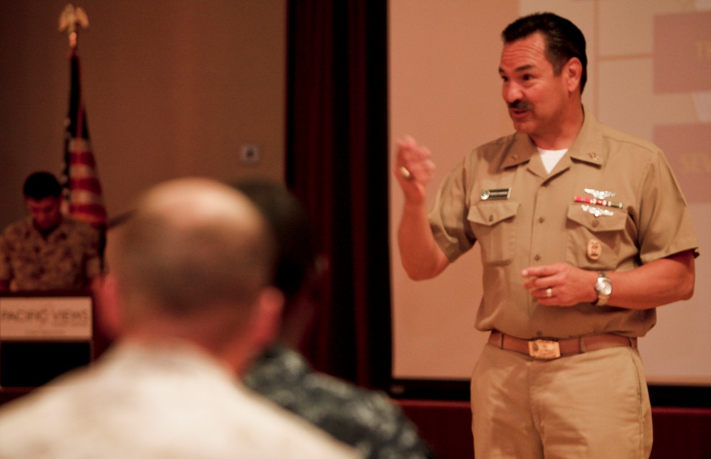 Pacific Fleet Master Chief visits Camp Pendleton
