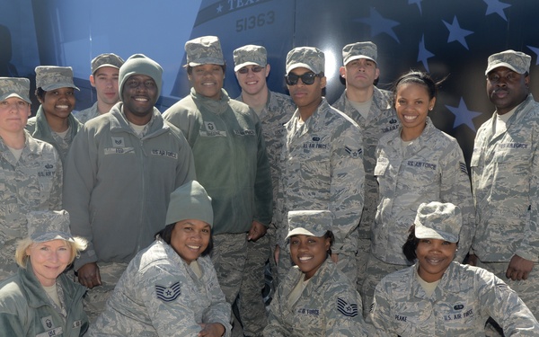 116th ACW Services Flight receives DRMK training from the 136th Airlift Wing