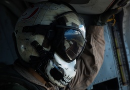 Super Stallion flies with ammo supplies