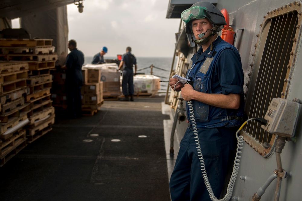 USS Bulkeley operations