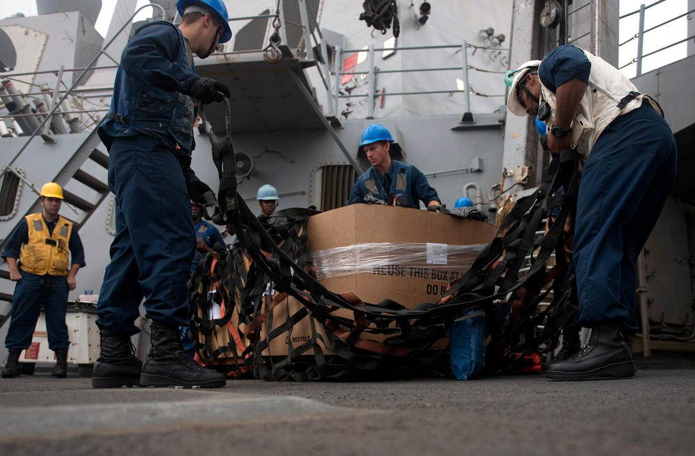 USS Bulkeley operations