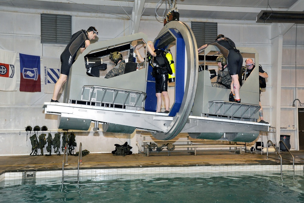 Helicopter Overwater Survival Training