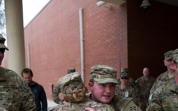 Wounded warriors visit Regional Command (South) with Operation Proper Exit
