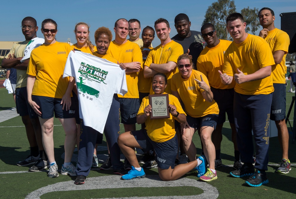 St. Patrick's Day 5k run /1mile walk race