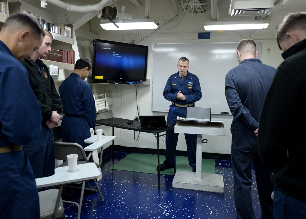 USS Ramage operations