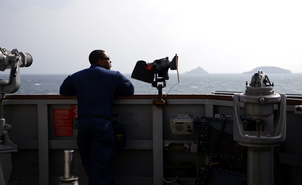 USS Bulkeley operations