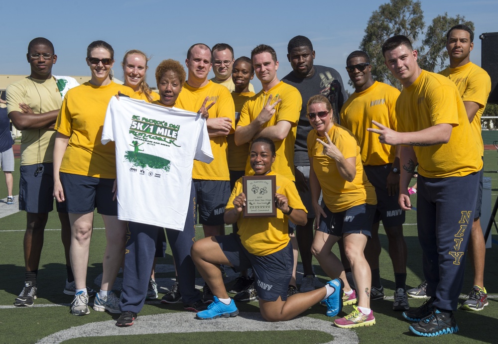 St. Patrick's Day 5k run/1 mile walk race