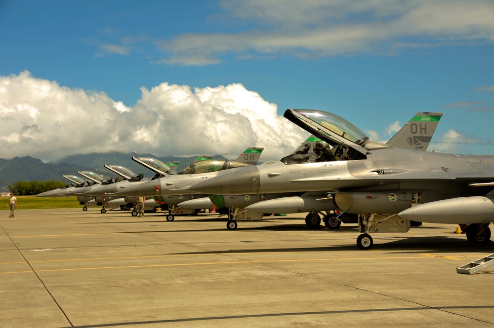 180th Fighter Wing participates in Sentry Aloha