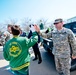 Military service members take part in St. Patrick's Day parade