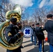 Military service members take part in St. Patrick's Day parade