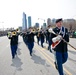Military service members take part in St. Patrick's Day parade