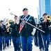 Military service members take part in St. Patrick's Day parade