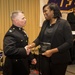 Marines Give Award to MEAC Hall Of Fame Inductee