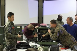 ROK, US Marines test interoperable communication equipment