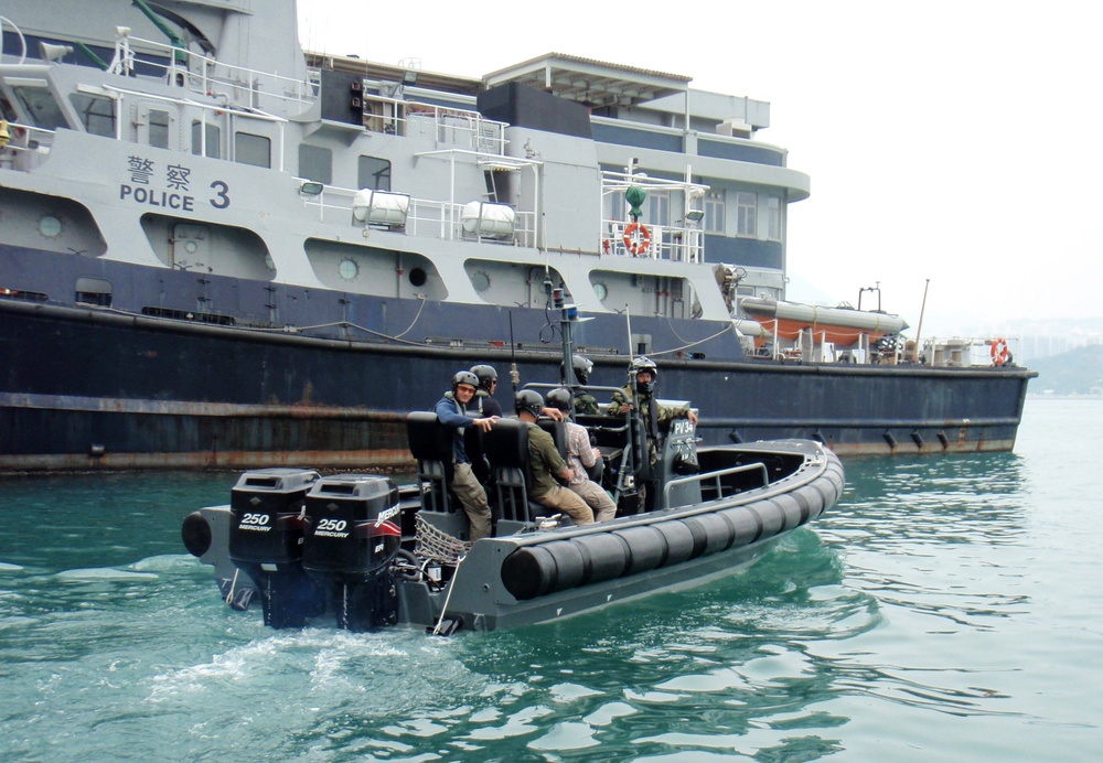 USS Blue Ridge activity