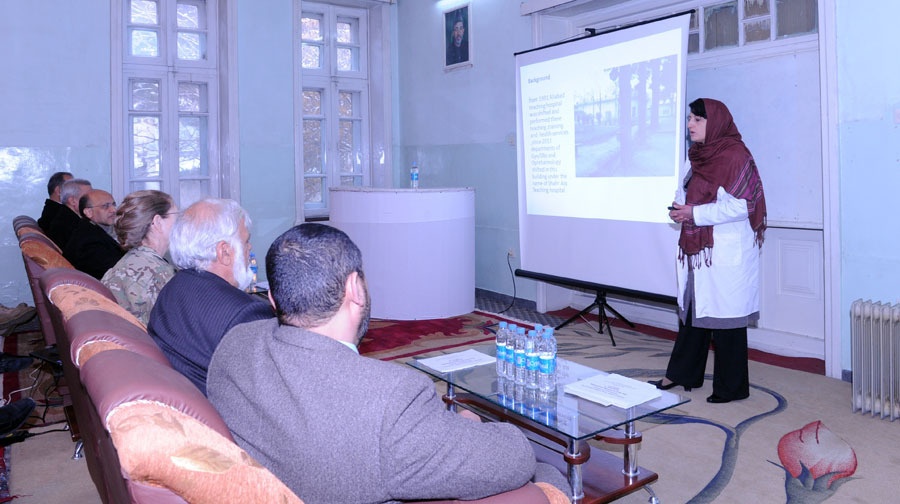 Inauguration of Shahr Ara Teaching Hospital Maternity Ward in Kabul