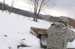Weapons qualification in the snow