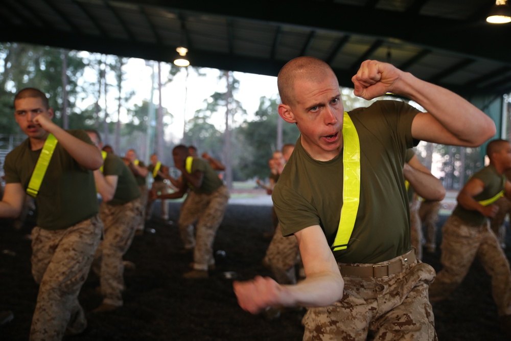 Photo Gallery: Marine recruits connect with warrior ethos on Parris Island