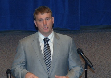 Medal of Honor recipient Sgt. Dakota Meyer motivates small business leaders