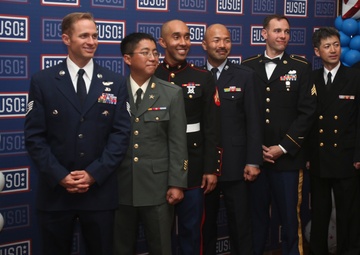 USO awards JSDF, US service members for commitment to community