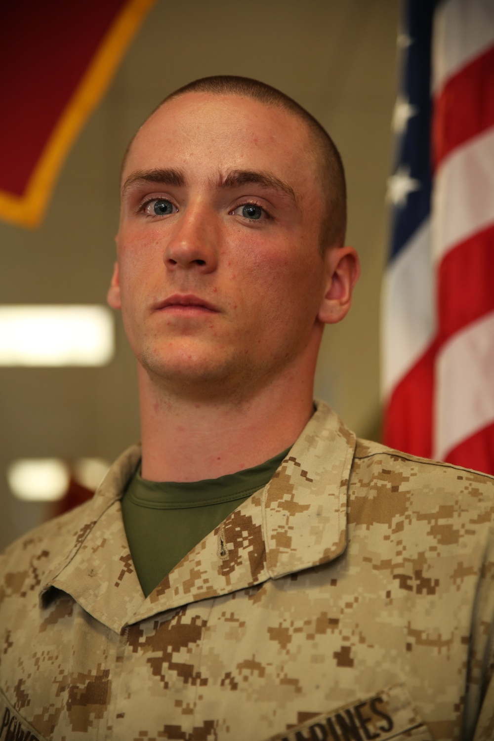 Manchester, N.H., native training at Parris Island to become U.S. Marine