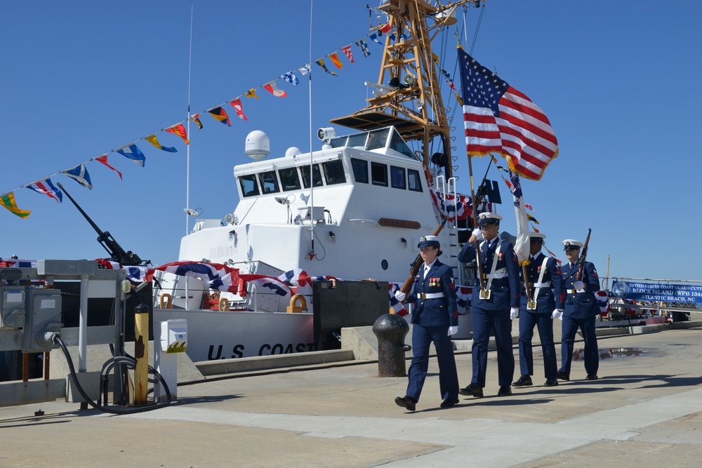 Coast Guard Cutter Block Island decommissioning ceremony