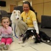 Therapy dogs visit USAF Hospital Langley
