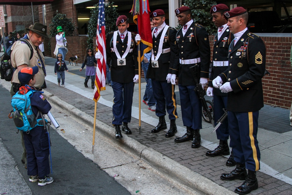 82nd Abn. Div. performs at weekend Raleigh events