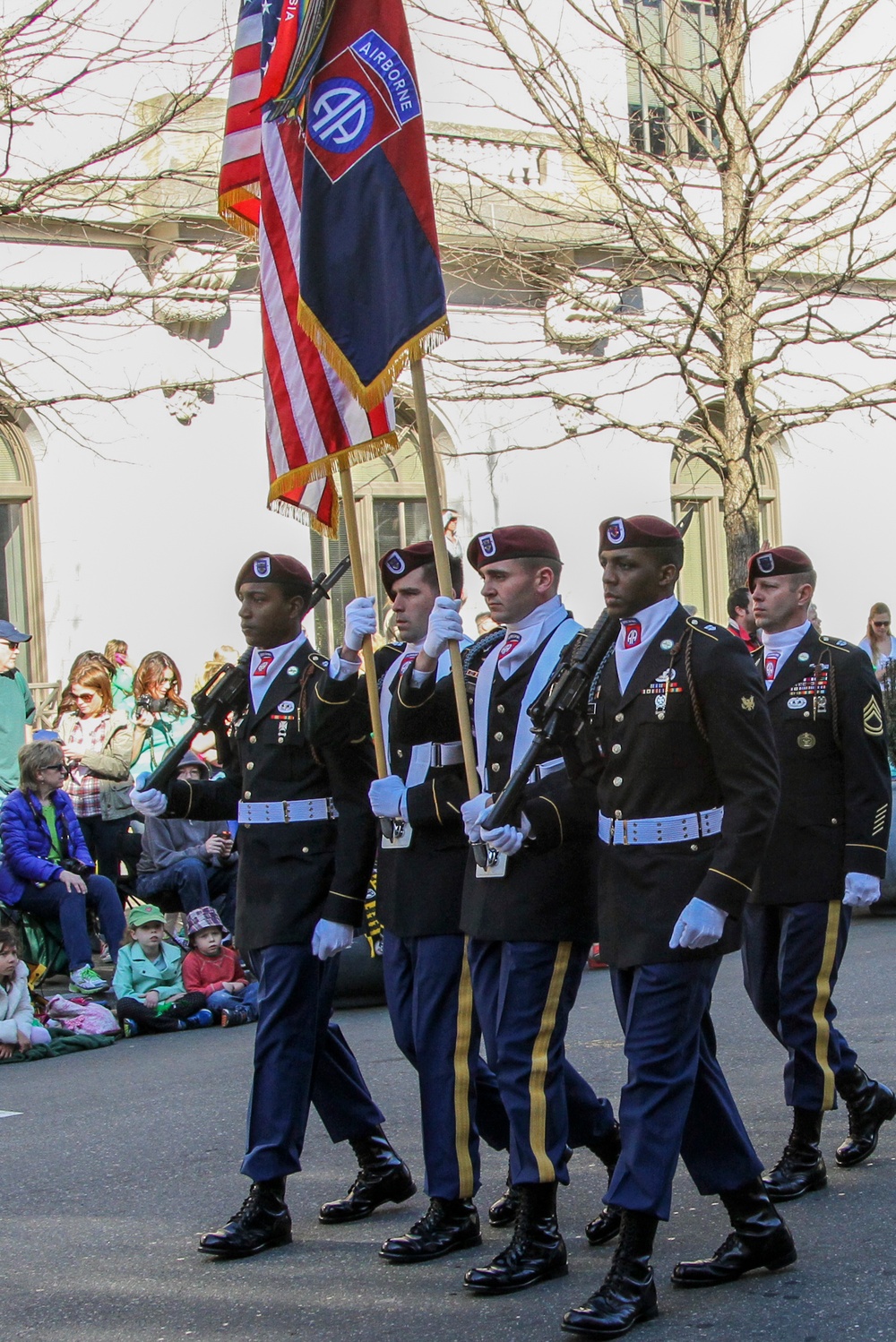 82nd Abn. Div. performs at weekend Raleigh events