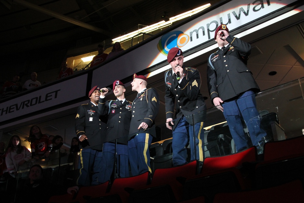 82nd Abn. Div. performs at weekend Raleigh events