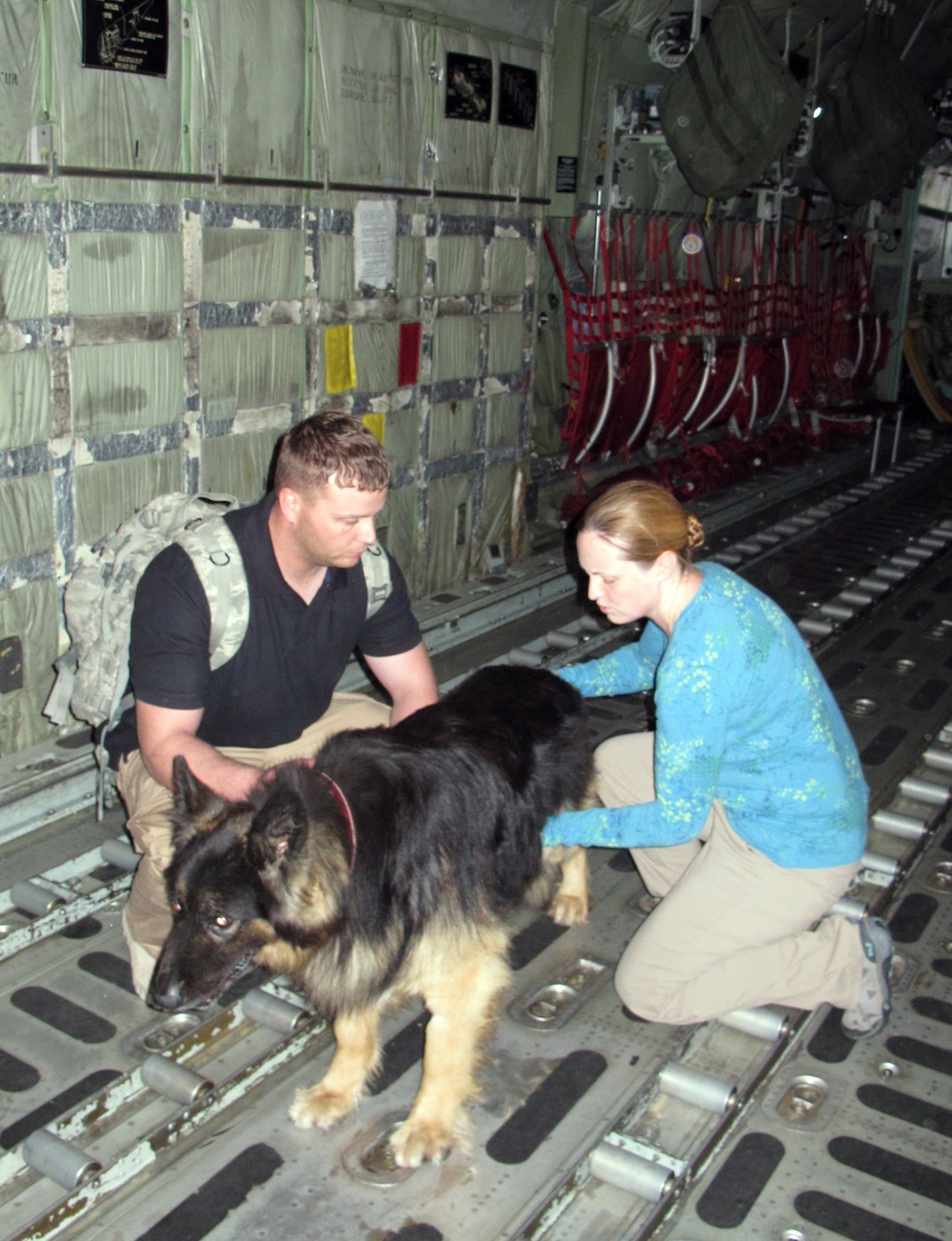 380 EMDG helps provide care to military working dogs