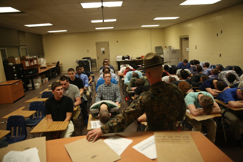 Photo Gallery: Hundreds of young men arrive on Parris Island to be transformed into Marines