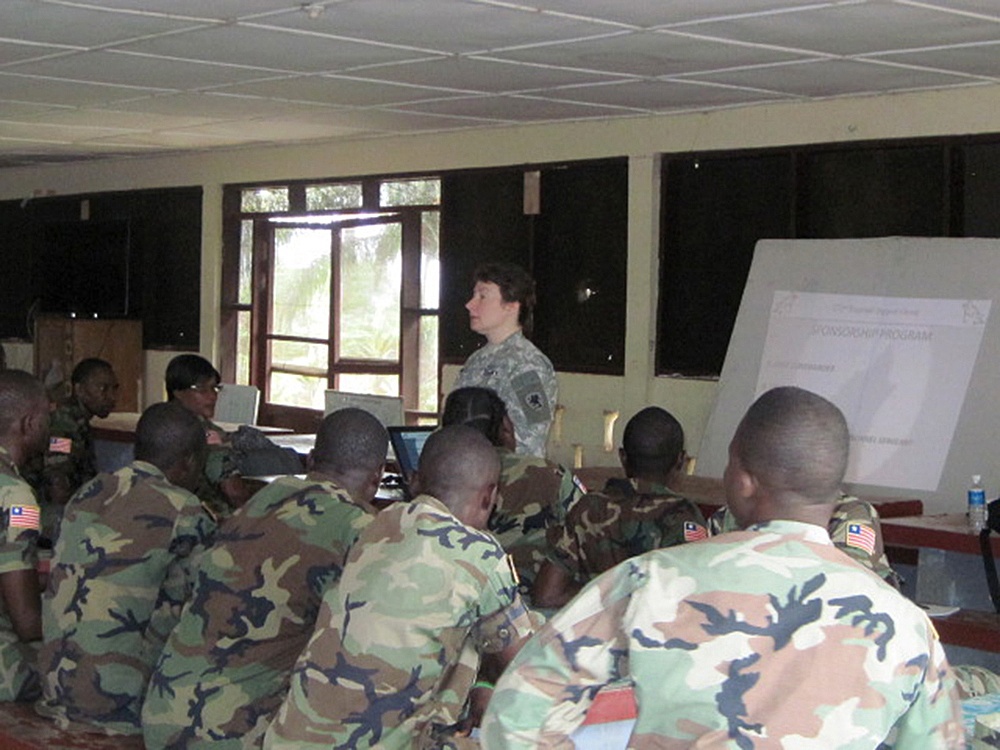 National Guard State Partnership Program taking shape in Liberia